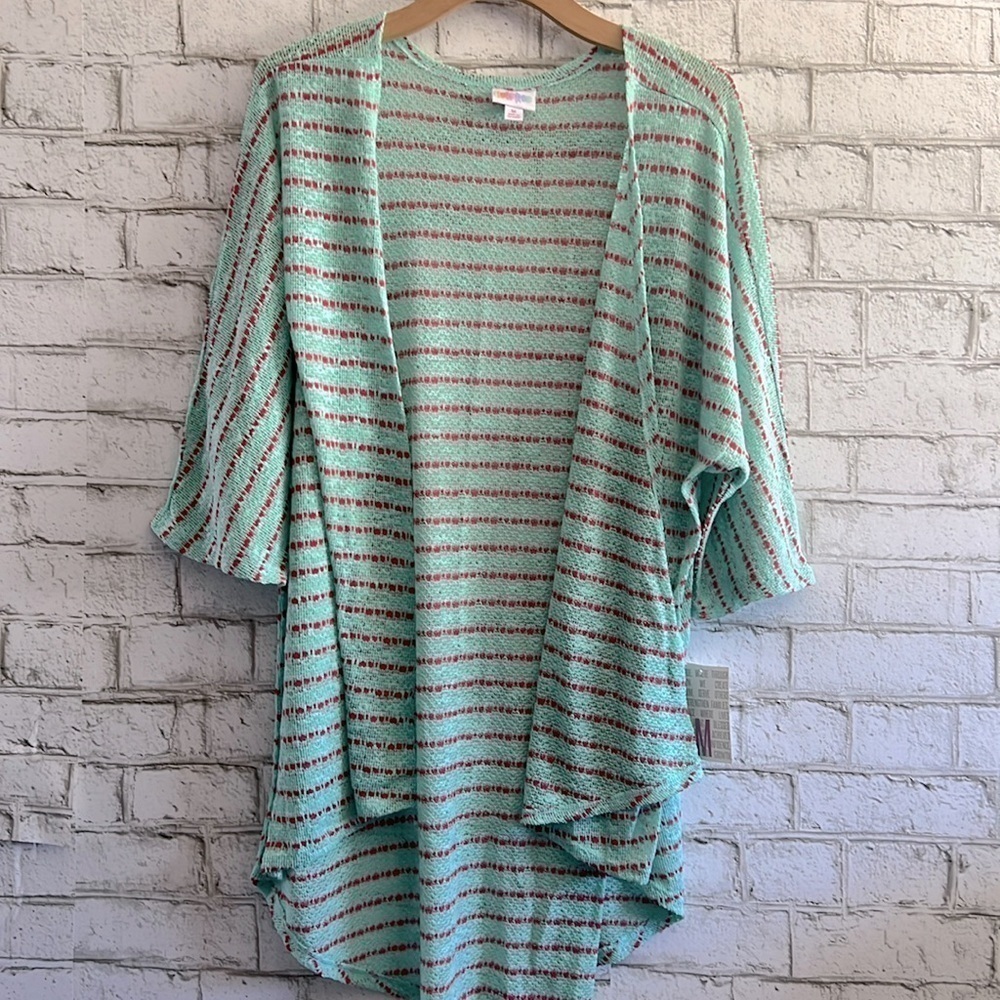 NEW!!! Striped Lindsay Coverup LuLaRoe size Small Oversized